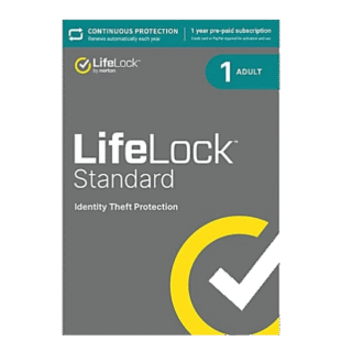 LifeLock Standard by Norton – 1-Year / 1-Adult – USA